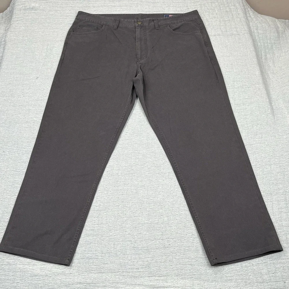 Vineyard Vines Men's Pants - Slim Fit Breaker‎ Pant 38 x 30 Gray
